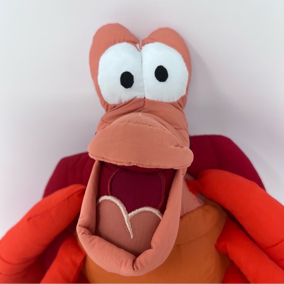 Zara Disney The Little Mermaid Plush Sebastian Parachute Shoulder Fanny Pack Bag - Picture 2 of 16